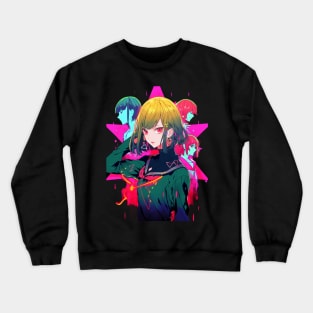 akane and aqua Crewneck Sweatshirt